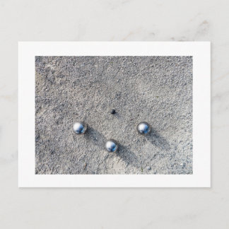 VIVE LA PETANQUE! LES BOULES! BRIEFKAART