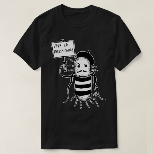 Vive La Resistance T-shirt (Design voorkant)