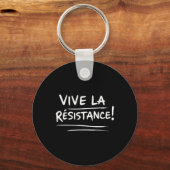 Vive La Resistance tegen Trump 1 Sleutelhanger (Voorkant)
