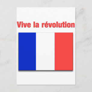 Vive la révolution briefkaart