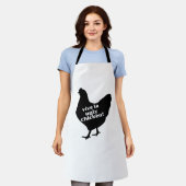 Vive la Ugly Chicken Schort (Gedragen)