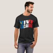 Vive l'acadie t-shirt (Voorkant volledig)