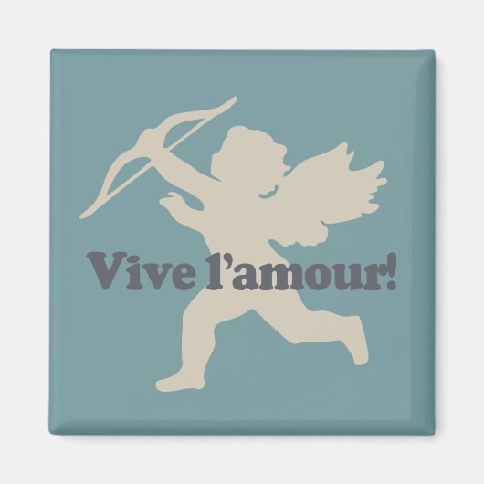 Vive L'amour Cupid magneten (Voorkant)
