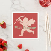 Vive L'amour Cupid paper napkins Servet (Insitu)
