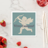 Vive L'amour Cupid paper napkins Servetten (Insitu)
