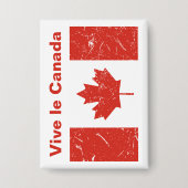 Vive le Canada Button (Voorkant)