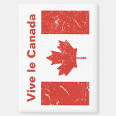 Vive le Canada Magneet (Voorkant)