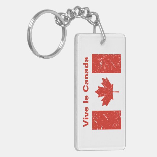 Vive le Canada Sleutelhanger (Voorkant Links)