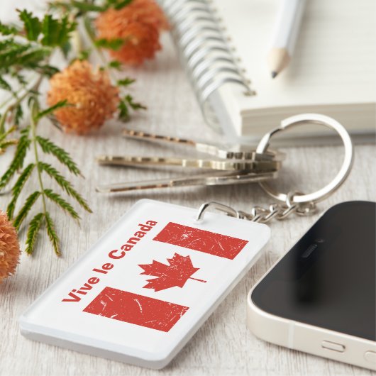 Vive le Canada Sleutelhanger (Voorkant Rechts)