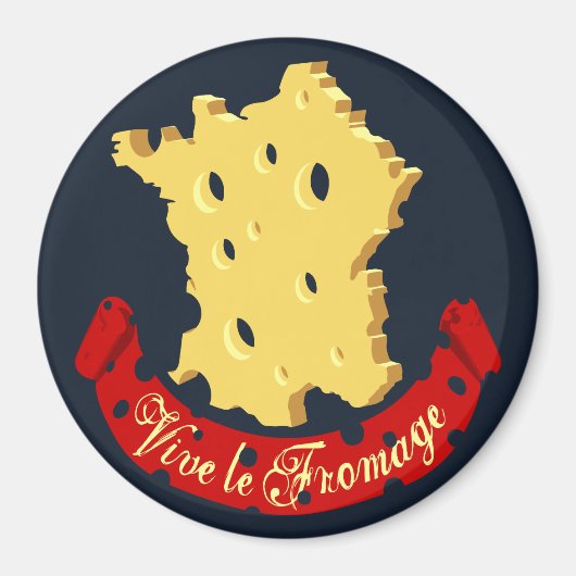 Vive le Fromage Magneet (Voorkant)