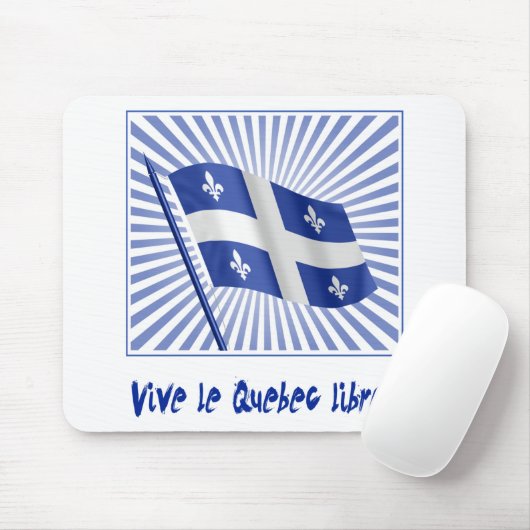 Vive le Québec libre! Muismat (Met muis)