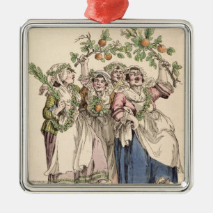 Vive le Roi, Vive la Nation" Metalen Ornament