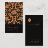 Viveca London Baroque Visitekaartje (Voorkant / Achterkant)