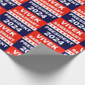 Vivek Ramaswamy President 2024 Cadeaupapier (Hoek)