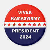 Vivek Ramaswamy President 2024 Magneet (Voorkant)