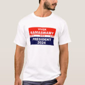 Vivek Ramaswamy President 2024 T-shirt (Voorkant)