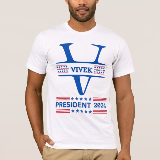 Vivek Ramaswamy Presidential T-shirt (Voorkant)