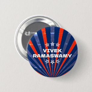 Vivek Ramaswamy Verkiezingen 2024 Ronde Button 5,7 Cm