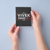 Vivek Ramaswamy verkozen tot gouverneur van Ohio 2 Flyer (Hand)