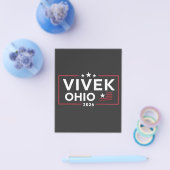 Vivek Ramaswamy verkozen tot gouverneur van Ohio 2 Flyer (Enkel)