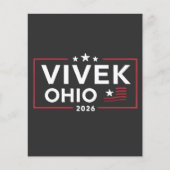 Vivek Ramaswamy verkozen tot gouverneur van Ohio 2 Flyer (Voorkant)