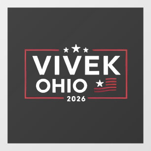 Vivek Ramaswamy verkozen tot gouverneur van Ohio 2 Raamsticker