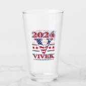 Vivek Ramaswamy voor President Glas (Voorkant)