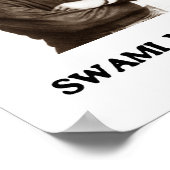 Vivekananda is de grootste religie om waar je ook  poster (Hoek)