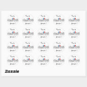 ViveLeFrancais Ronde Sticker (Vel)