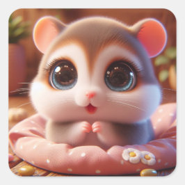 "Vivi" Vierkante Sticker