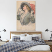 Vivian (1913) canvas afdruk (Insitu (Slaapkamer))