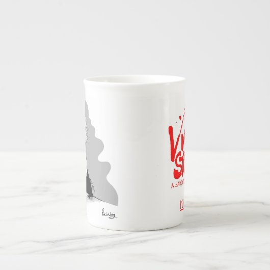 Vivian Bone China Tea Mok - Art van Ben Wickey (Voorkant)