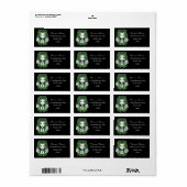 "Vivian" Cybergoth Dark Industrial Fairy Labels (Full Sheet)