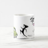 Vivian "Ga terug hier!" Mok - Kunst van Ben Wickey (Center)