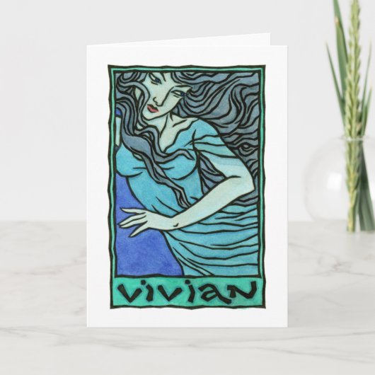 Vivian Greeting Card Kaart (Voorkant)