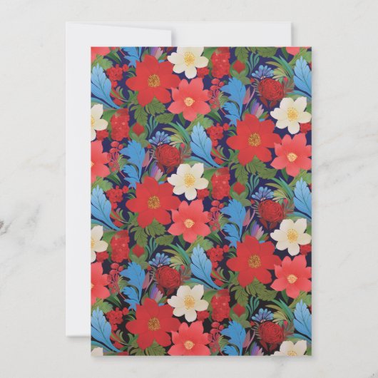 VIVIAN I Bloemen Huwelijksaankondiging Bewaar de D Kaart (Achterkant)