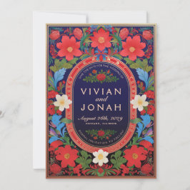 VIVIAN I Bloemen Huwelijksaankondiging Bewaar de D Kaart