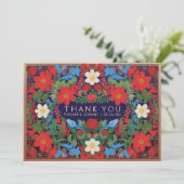 VIVIAN I - Trouwbedankkaarten groot Bedankkaart (Staand voorkant)