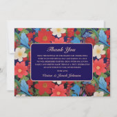 VIVIAN I - Trouwbedankkaarten groot Bedankkaart (Achterkant)