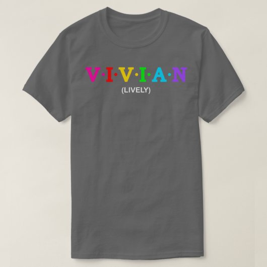Vivian Lively T-shirt (Design voorkant)