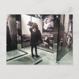 Vivian Maier Exhibit foto van K. McCrobie-Quinn Briefkaart