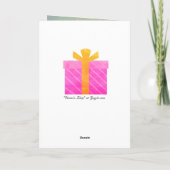 Vivian's Shop Happy Birthday met mooie bloemen Kaart (Achterkant)