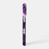 Vivid Abstract Cool Pink Paars Fractal Art Spiral iPhone 16 Hoesje (Rechterkant)