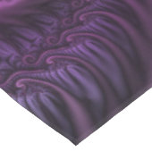 Vivid Abstract Cool Pink Paars Fractal Art Spiral Tafelkleed (Gekanteld)