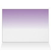 Vivid Abstract Flame Red en Paarse Birthday Kaart (Binnen Horizontaal (Boven))