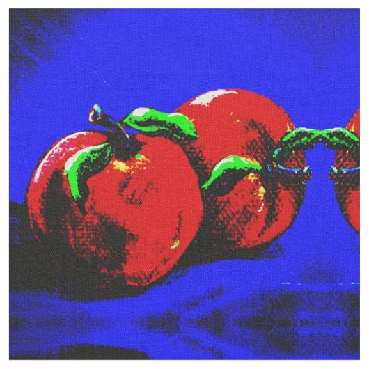 Vivid appels stof (Close Up)