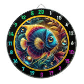 Vivid Aquarium Betta Dartboard Decor Dartbord (Voorkant)