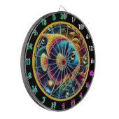 Vivid Aquarium Betta Dartboard Decor Dartbord (Voorkant Links)