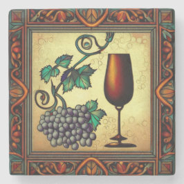 Vivid Art Wijn Onderzetter 02