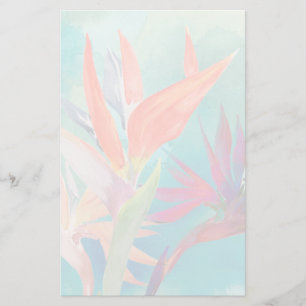 Vivid Birds of Paradise Briefpapier